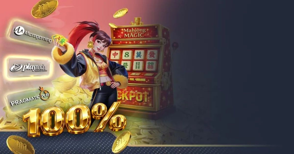 100% SLOTS WELCOME BONUS
