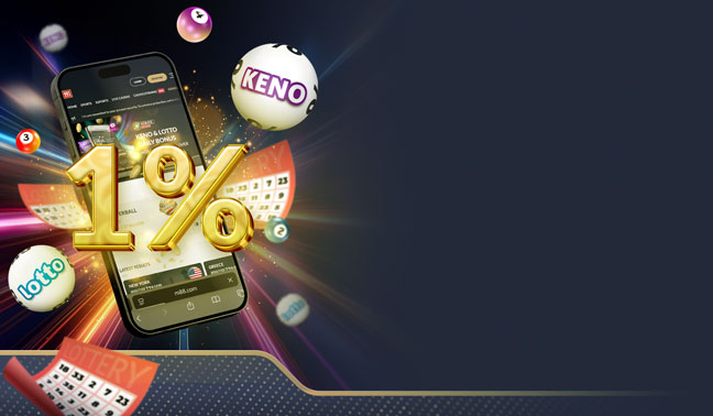 1% KENO LOTTO DAILY REBATE