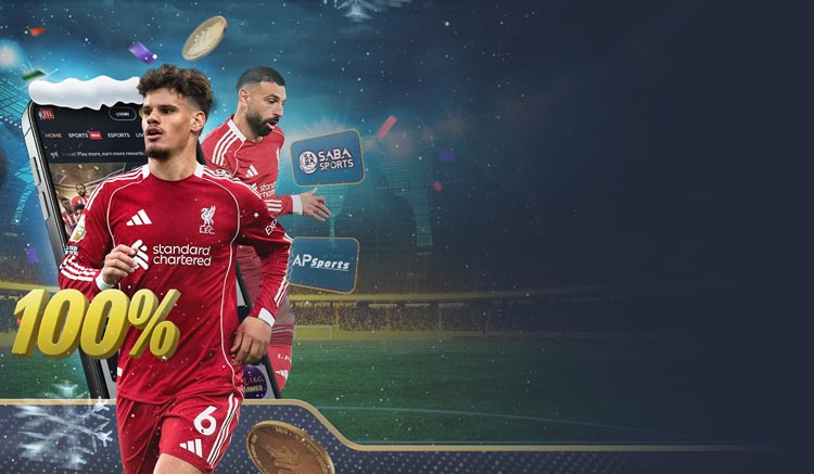 100% SABA/ AP SPORTS WELCOME BONUS