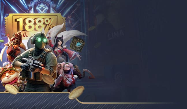 188% THƯỞNG CHÀO MỪNG